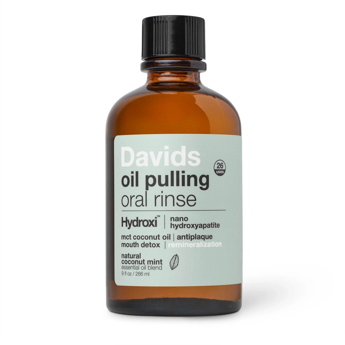 Hydroxi™ Oil Pulling Oral Rinse with nano-hydroxyapatite