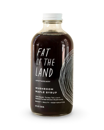 Mushroom Maple Syrup | with Reishi, Turkey Tail, Lion's Mane & Forest-Grown Mushrooms