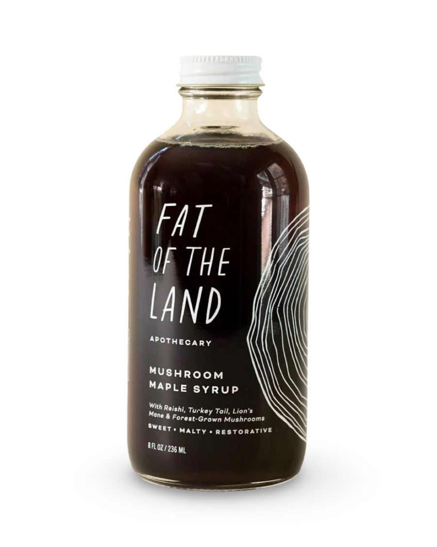 Mushroom Maple Syrup | with Reishi, Turkey Tail, Lion's Mane & Forest-Grown Mushrooms