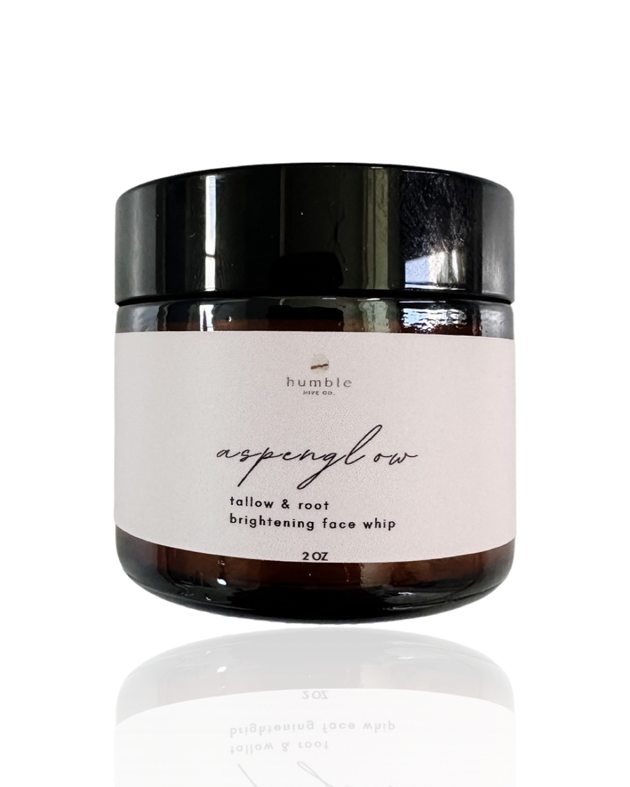 Sample: Humble Hive Co. Aspenglow Brightening Tallow Face Whip
