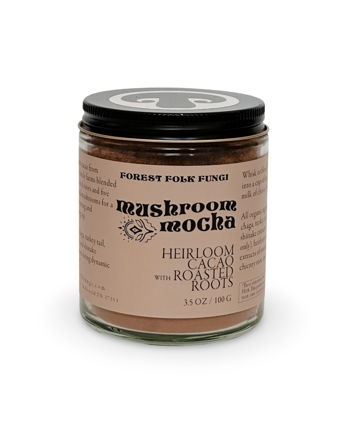 Mushroom Mocha Roasted Hot Chocolate