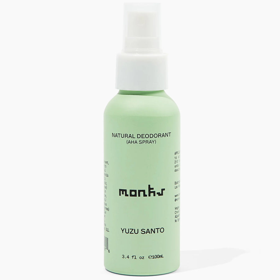 Sample: Monks Yuzu Santo AHA Spray Deodorant