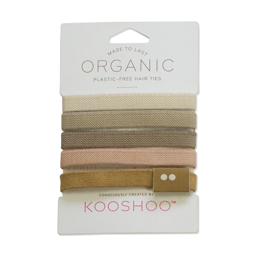 Organic Cotton Hair Ties - Blonde