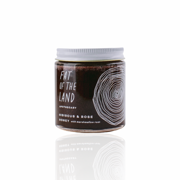 Hibiscus and Wild Rose Honey | with Marshmallow Root