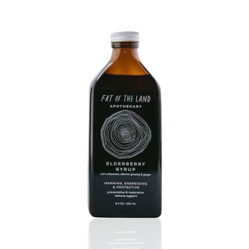 Elderberry Syrup with Schisandra, Siberian Ginseng, Ginger & Hudson Valley Honey