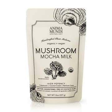 Mushroom Mocha Milk : Adaptogenic Creamer